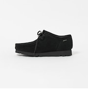 <Clarks Originals>ワラビー ゴアテックス ブラックスエード シューズ