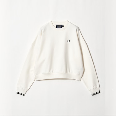 【別注】＜FRED PERRY＞クルーネック ショート スウェット