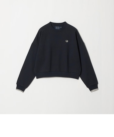 【別注】＜FRED PERRY＞クルーネック ショート スウェット