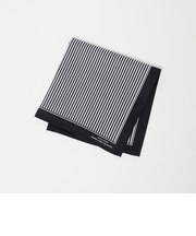 GLR サテン ストライプ ハンカチ