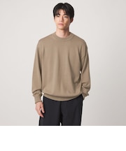FINE BASIC アメリカンシーアイランドコットン クルーネック ニット