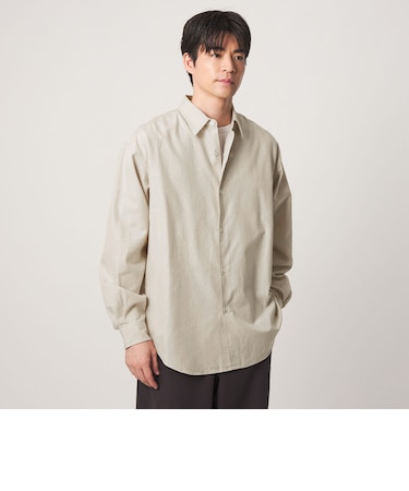 FINE BASIC スビン オックスフォード レギュラー 長袖 シャツ