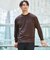 【WEB限定】JUST fit デイリー ワイド 長袖 Tシャツ -吸水速乾・抗菌-