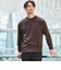 【WEB限定】JUST fit デイリー ワイド 長袖 Tシャツ -吸水速乾・抗菌-