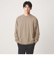 【WEB限定】JUST fit デイリー ワイド 長袖 Tシャツ -吸水速乾・抗菌-