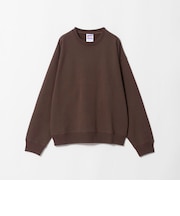 【WEB限定】<GOAT>ボックス クルーネック スウェット 15.5オンス
