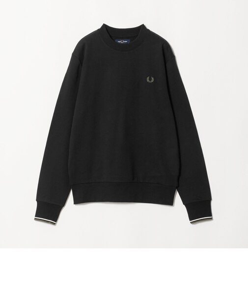 <FRED PERRY>クルーネック 長袖 スウェット