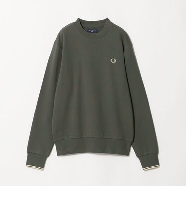 <FRED PERRY>クルーネック 長袖 スウェット