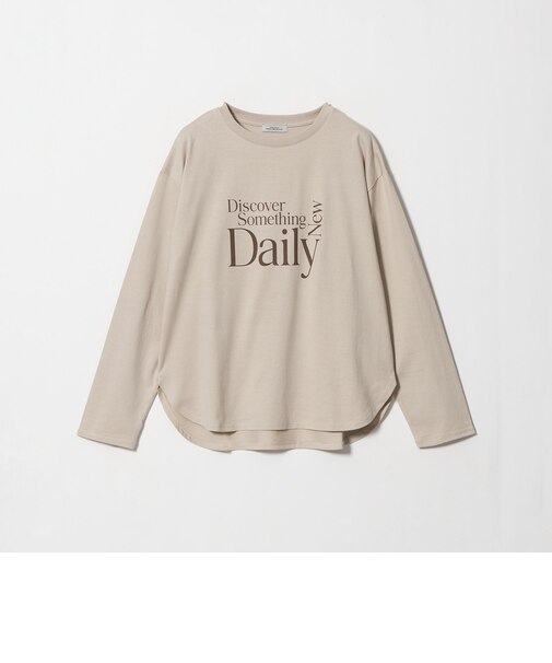 ロゴ ロングスリーブ Tシャツ