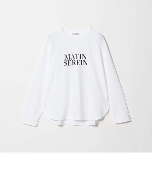 ロゴ ロングスリーブ Tシャツ