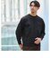 【WEB限定】JUST fit クリーン カノコ ワイド クルーネック 長袖 Tシャツ -抗菌-