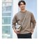 【WEB限定】JUST fit クリーン カノコ ワイド クルーネック 長袖 Tシャツ -抗菌-