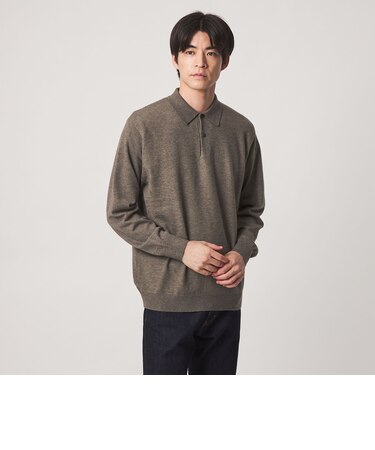【WEB限定】JUST fit ハイゲージ ジャケイン ニットポロ