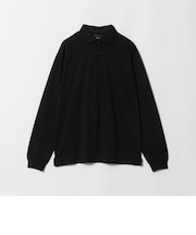 【WEB限定】JUST fit デイリー ドライ カッタウェイ 長袖 ポロシャツ -吸水速乾・抗菌-