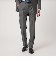 DORMEUIL HX 1プリーツ スーツパンツ