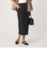 Daily Chic Iライン スリム スカート ストレッチ