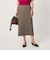 Daily Chic Iライン スリム スカート ストレッチ