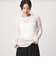 【WEB限定】＜at ease＞レース プルオーバー カットソー