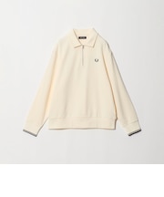＜FRED PERRY＞ハーフジップ 長袖 スウェット