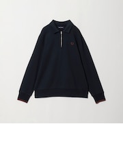 ＜FRED PERRY＞ハーフジップ 長袖 スウェット