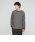 ラフ ボーダー クルーネック 長袖 Tシャツ