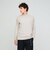 ロングファイバー クリア モックネック 長袖 Tシャツ カットソー