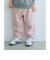 【スタメンシリーズ】ストレッチ ヘリンボーン カーブパンツ / キッズ 100cm-160cm