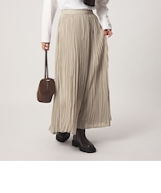 ［size SHORT/TALLあり］ドット プリーツ スカート