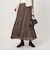 ［size SHORT/TALLあり］ドット プリーツ スカート