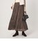 ［size SHORT/TALLあり］ドット プリーツ スカート