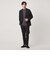 【WEB限定】JUST fit ウールライク ナロー セットアップ ジャケット＆パンツ -ストレッチ-