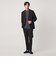 【WEB限定】JUST fit ウールライク ナロー セットアップ ジャケット＆パンツ -ストレッチ-