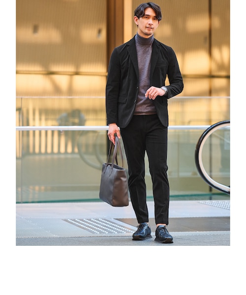 WEB限定】JUST fit コーデュロイ ナロー セットアップ ジャケット