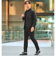 【WEB限定】JUST fit コーデュロイ ナロー セットアップ ジャケット&パンツ