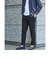 【WEB限定】JUST fit ウールライク 1プリーツ イージーパンツ -ストレッチ-