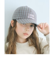 【別注】<LOGAN knitting mills>チェック キャップ / キッズ