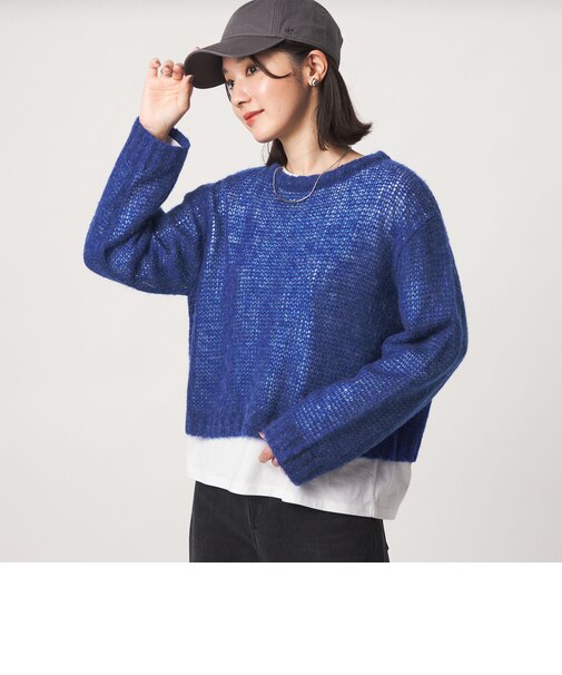 【WEB限定】＜at ease＞ ニット × Tシャツ セット