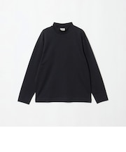 L/A ポンチ ブラッシュド モックネック カットソー