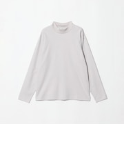 L/A ポンチ ブラッシュド モックネック カットソー