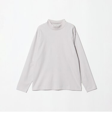 L/A ポンチ ブラッシュド モックネック カットソー