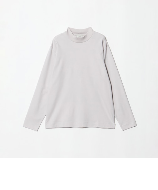 L/A ポンチ ブラッシュド モックネック カットソー