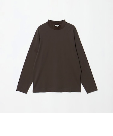 L/A ポンチ ブラッシュド モックネック カットソー
