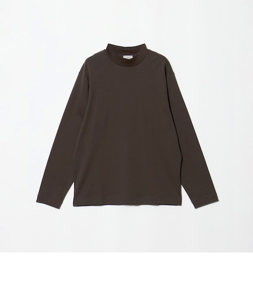 L/A ポンチ ブラッシュド モックネック カットソー