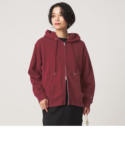 別注】＜Champion＞ CVC ジップ パーカー｜グリーンレーベル