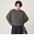 ＜スタイリスト兵藤千尋さんコラボ＞クロップド ワイド ロングスリーブ Tシャツ UVカット
