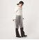 【WEB限定】＜at ease＞チュール シシュウ 2WAY スカート ワンピース