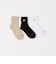 ＜New Balance＞ロゴ ソックス 3P / キッズ 19cm-23cm