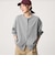 【WEB限定】＜at ease＞ダブルフェイス クルーネック カットソー カーディガン