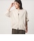 【WEB限定】＜at ease＞ダブルフェイス クルーネック カットソー カーディガン