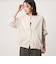 【WEB限定】＜at ease＞ダブルフェイス クルーネック カットソー カーディガン
